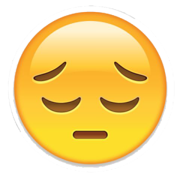a yellow smiley face with eyes closed