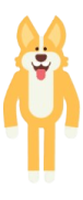 a brown and white dog with its mouth open