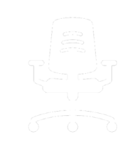a drawing of a chair on a white background