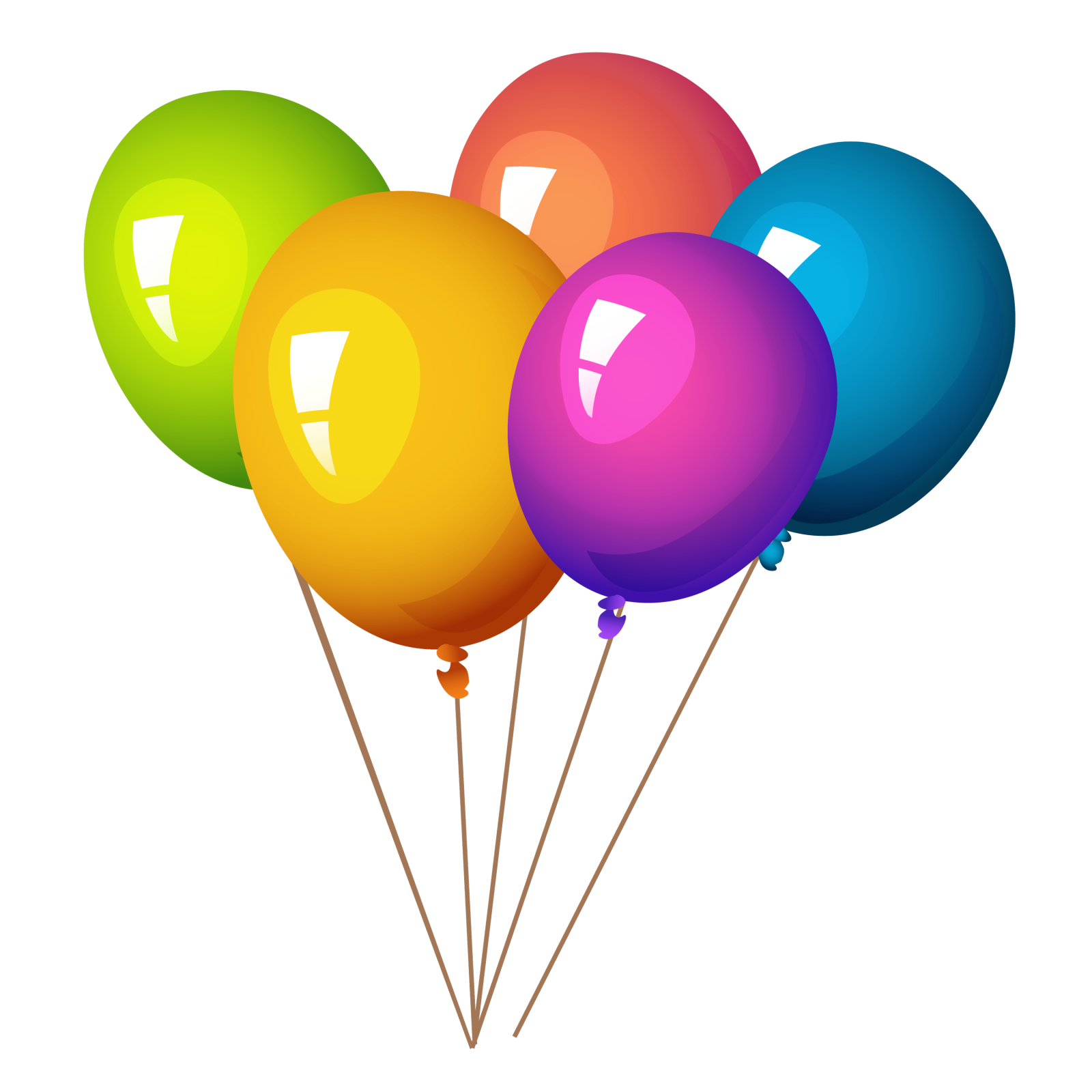 a bunch of balloons