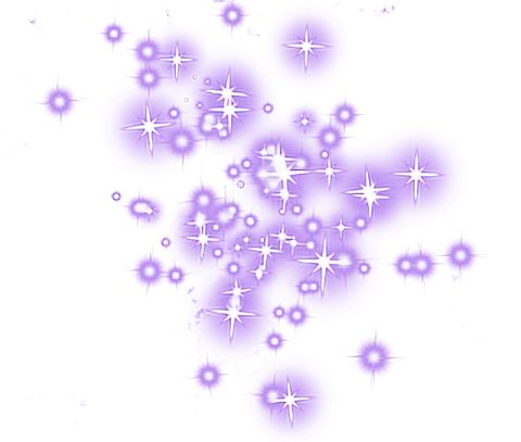 a bunch of purple stars on a white background