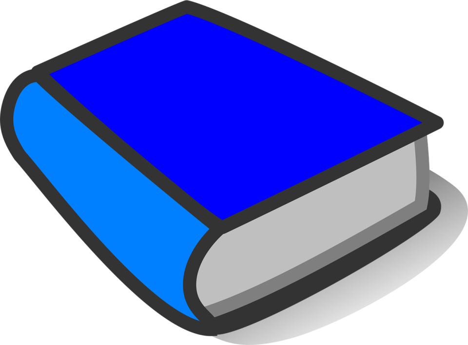 a blue book