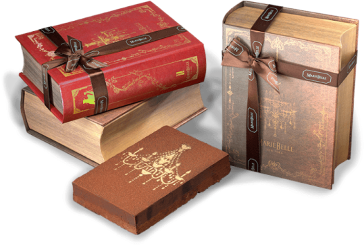 three books stacked on top of each other boxes