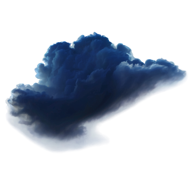 a cloud in the sky