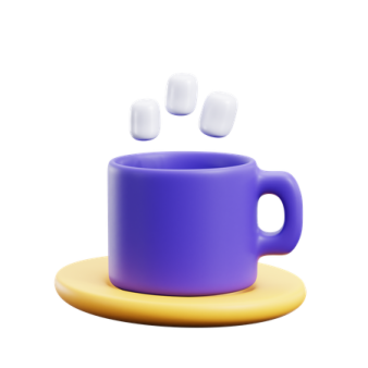 a cup of coffee with marsh on it
