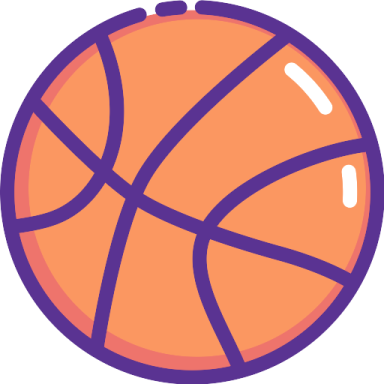 a basketball ball on a white background