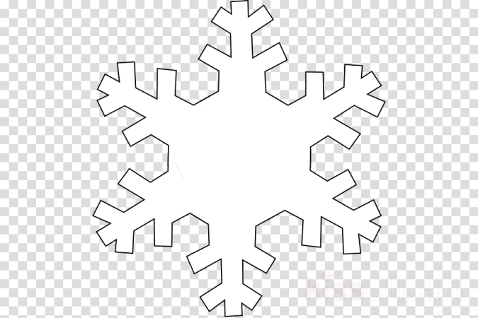 a snowflaker on a transparent background
