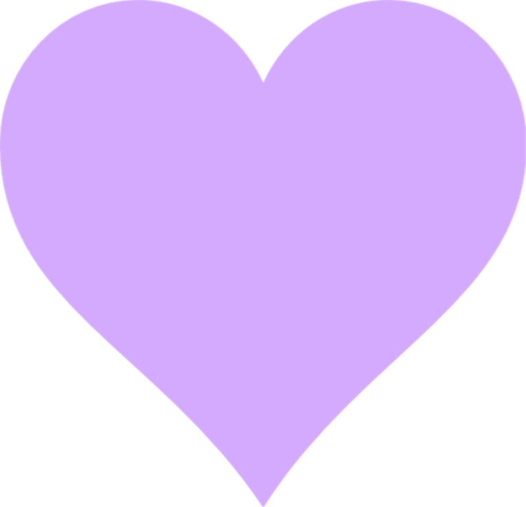 a purple heart