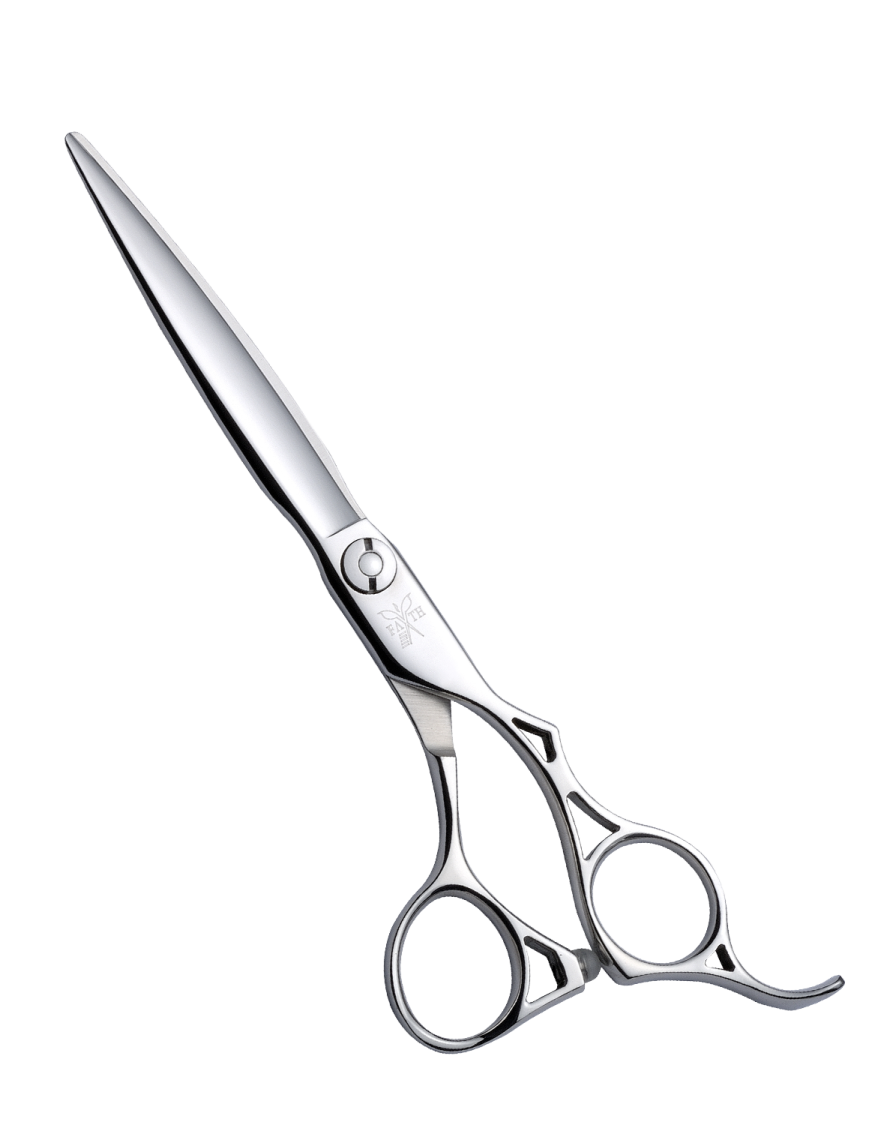 a pair of scissors on a white background