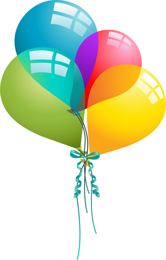 a bunch of balloons
