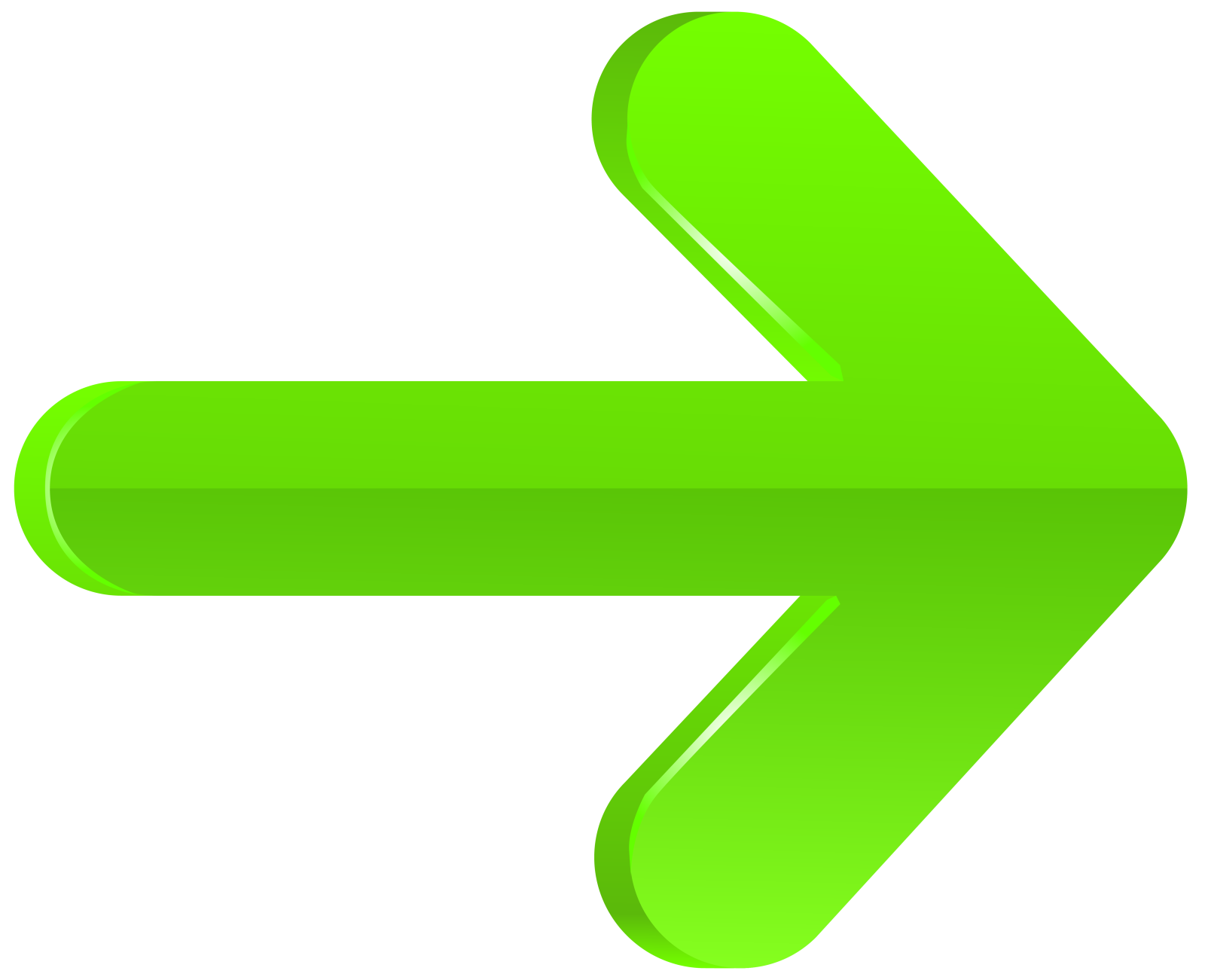 a green arrow icon