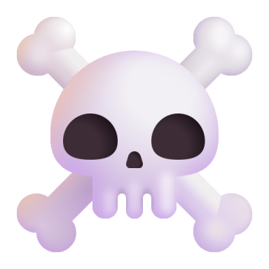a skull and crossbones icon