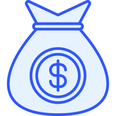 a bag of money