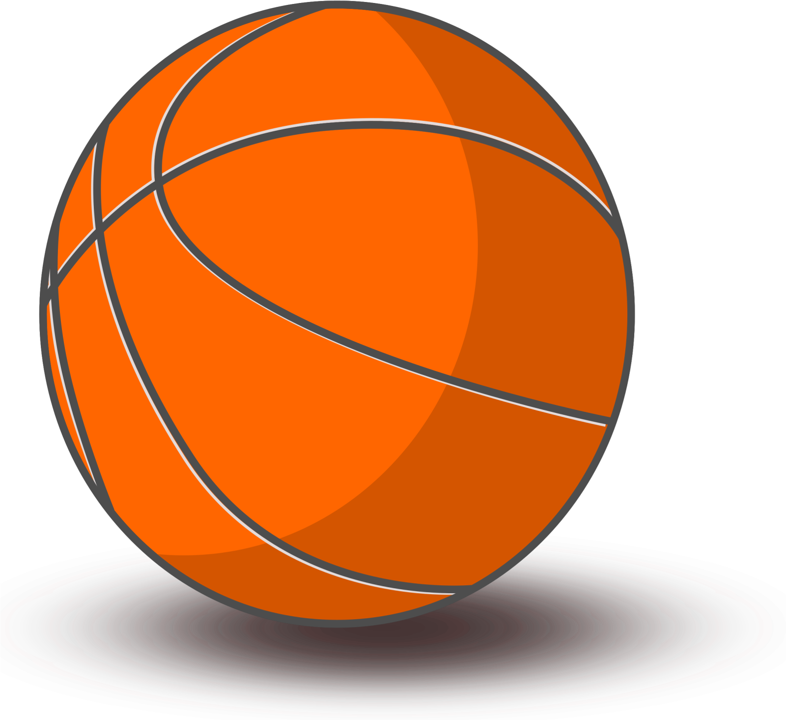 an orange basketball ball on a white background