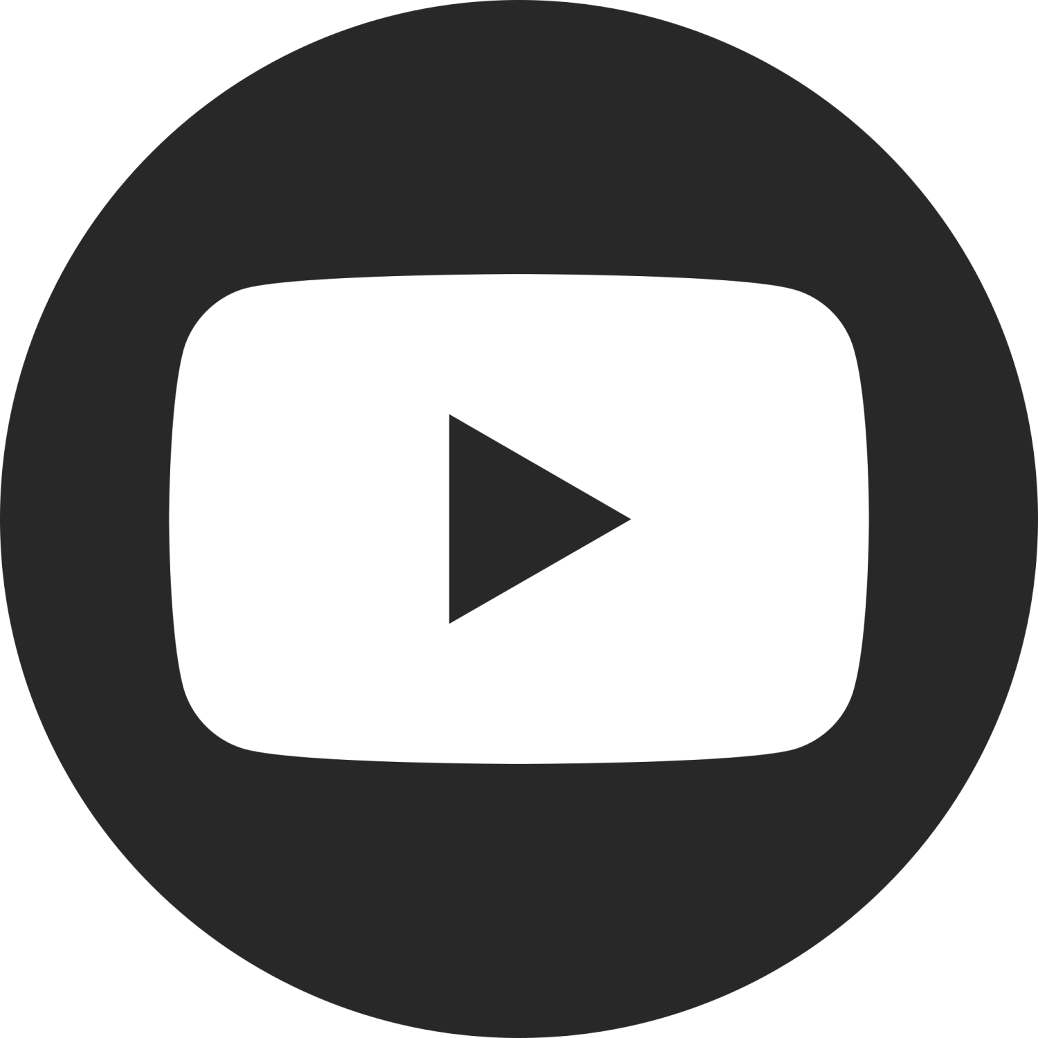 a black and white video icon