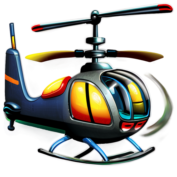 a helicopter flying in the air