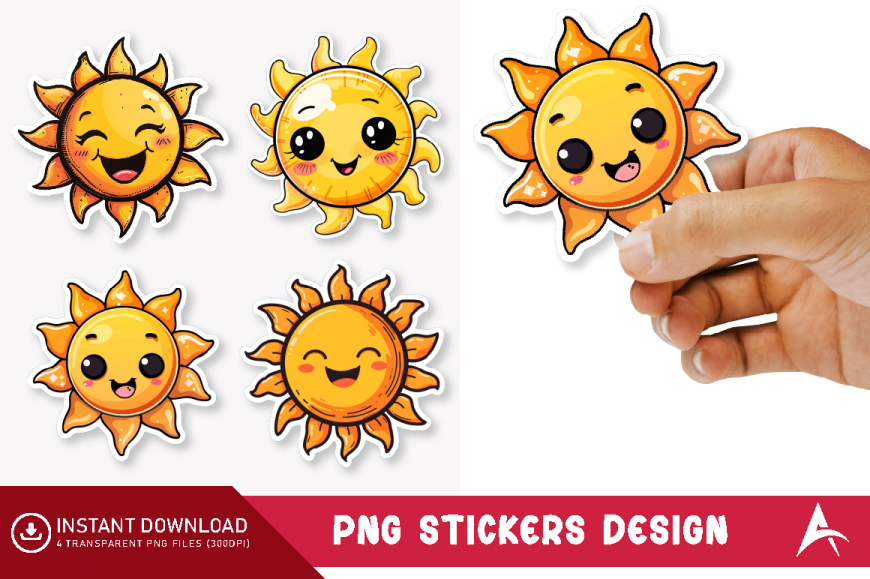 a hand holding up some stickers with different faces