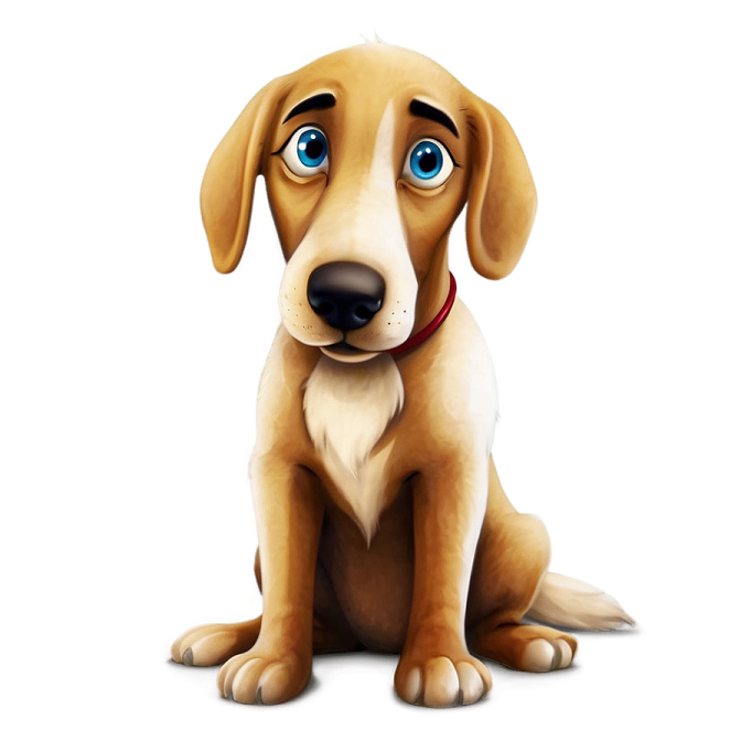 a dog with blue eyes sitting on the ground