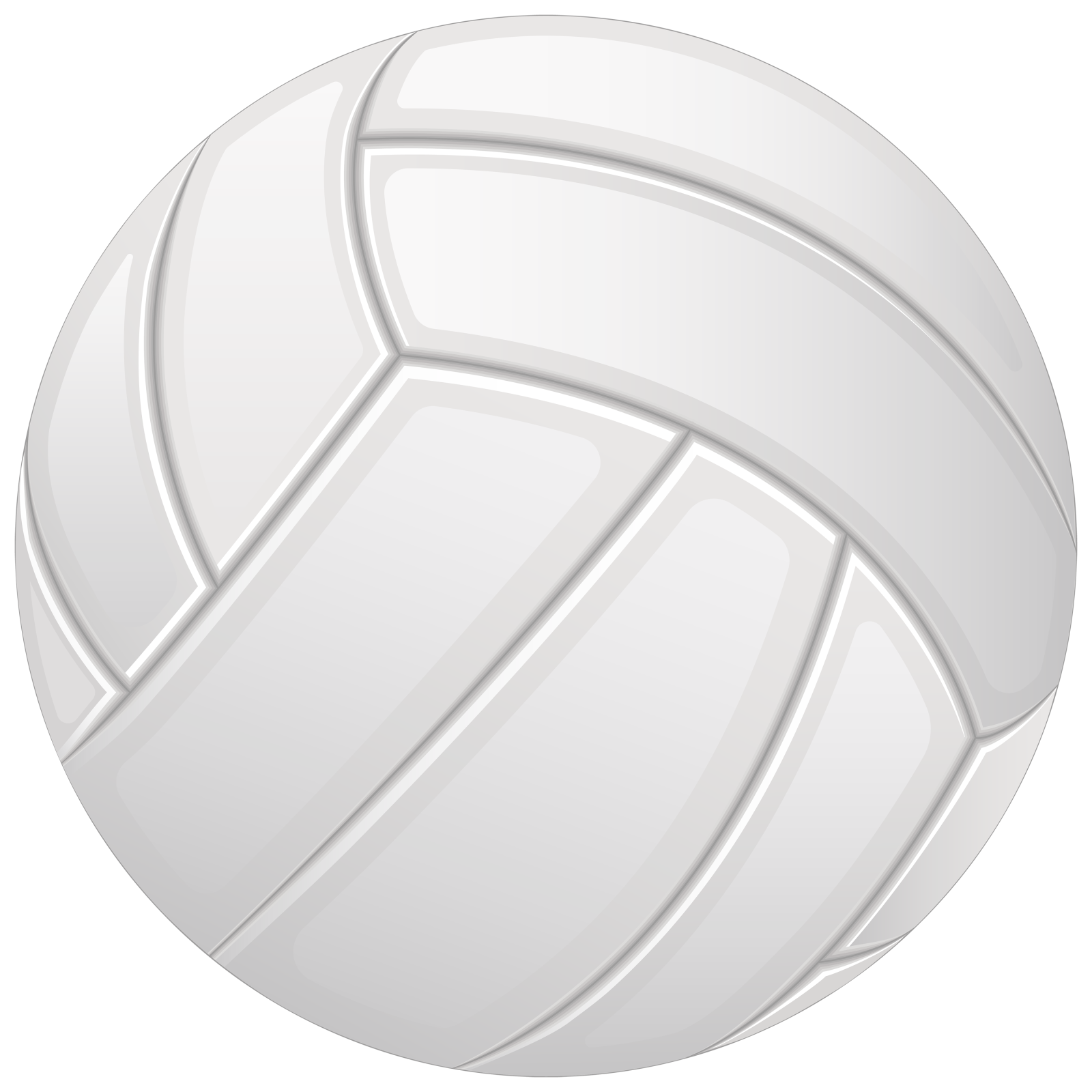 a volleyball ball on a white background