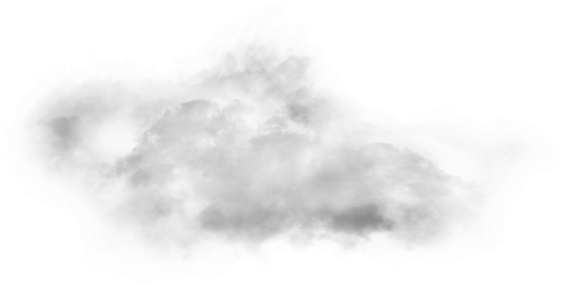 a cloud of smoke on a white background