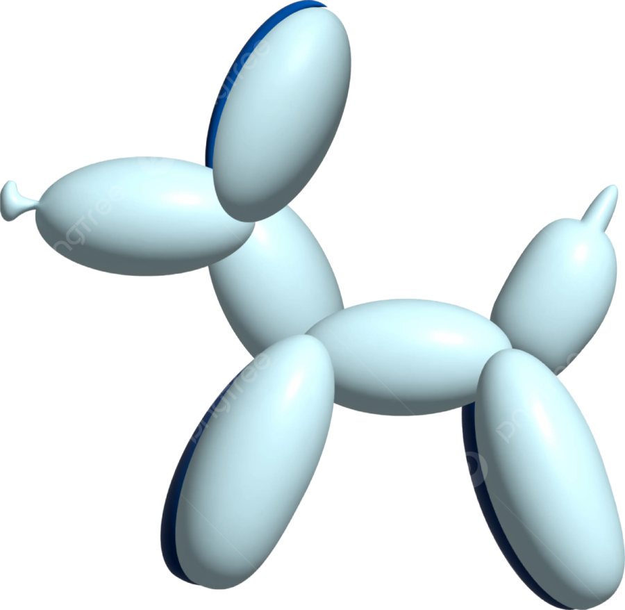 an image of a balloon dog