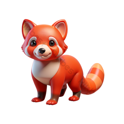 a red fox sitting on top of a table