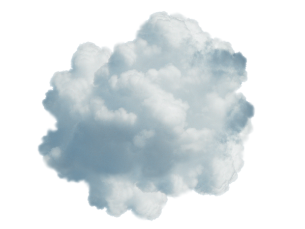 a cloud in the sky