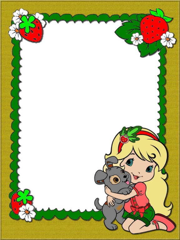 a cute little girl holding a teddy bear in front of a blank paper
