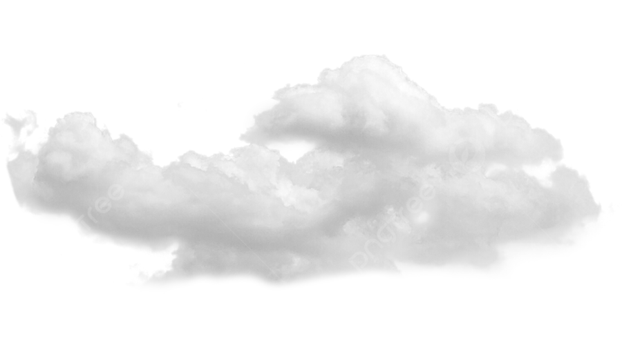 white clouds on a white background