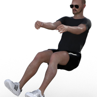a man is doing a trick on a skateboard