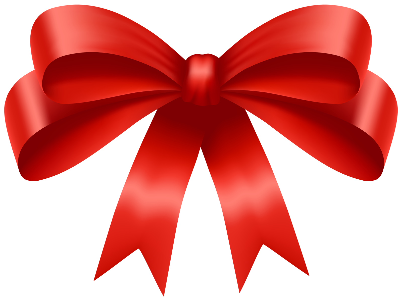 a red ribbon with a bow