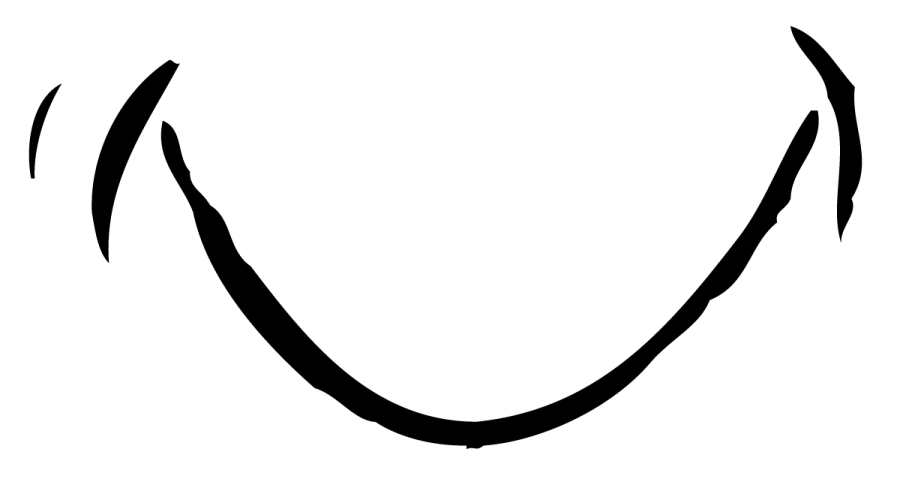 a black and white drawing of a man's face