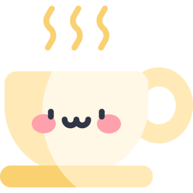 a cup of coffee with a mustache on it