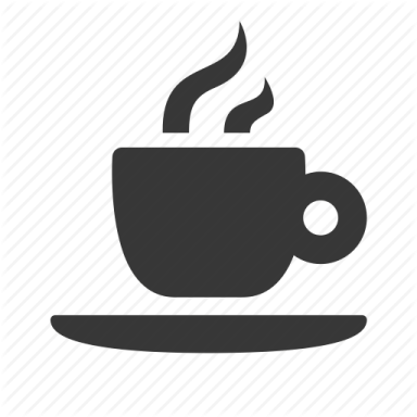 a cup of coffee on a plate