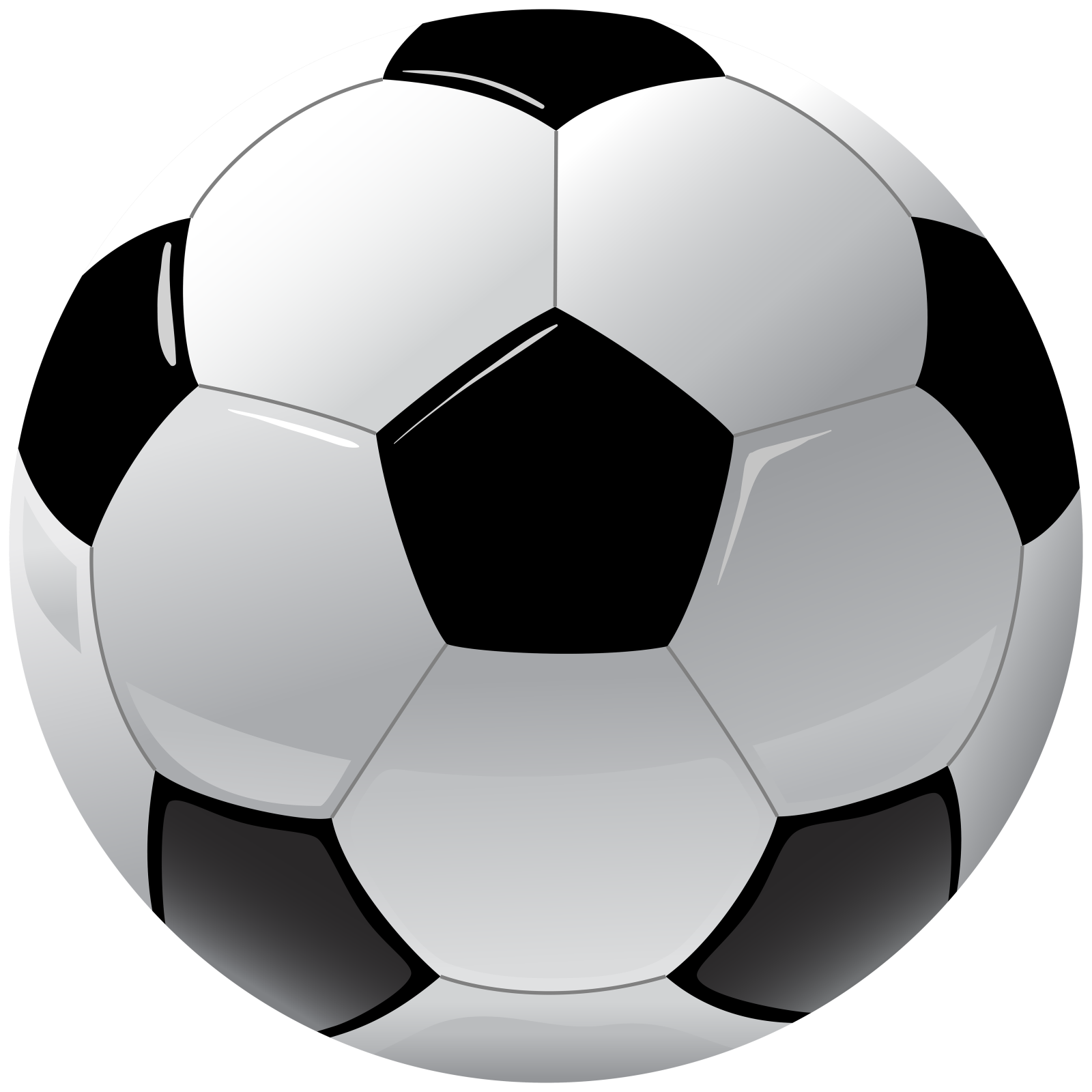 a soccer ball on a white background