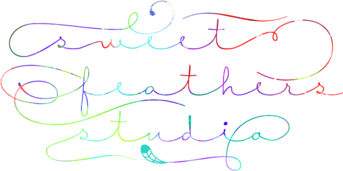 a drawing of the words'we love you'in different colors