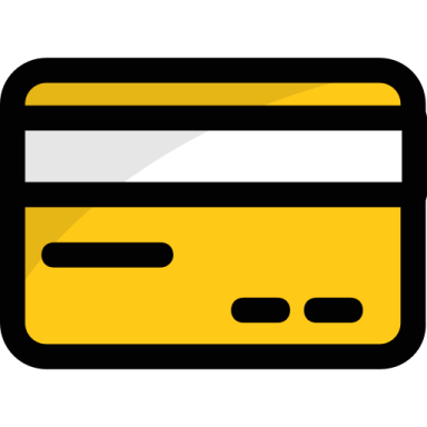 an icon of a credit card