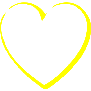 a black heart on a white background