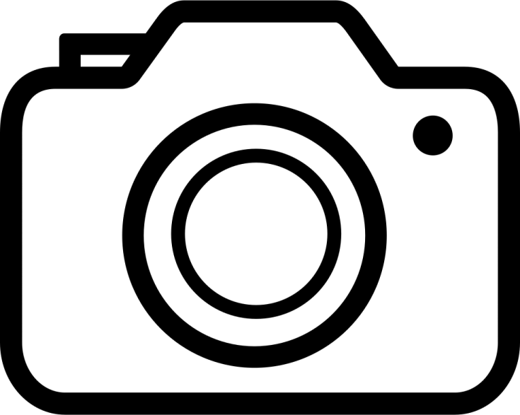 a black and white photo camera