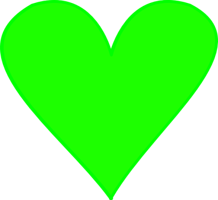 a black heart on a white background