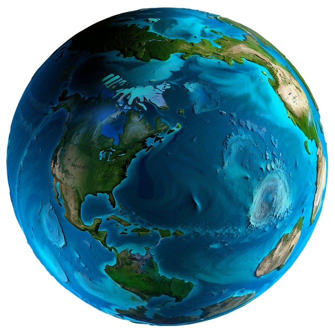 an image of the earth
