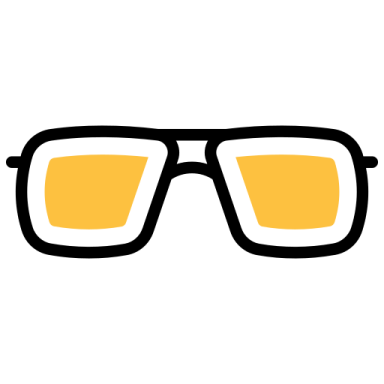 a pair of glasses