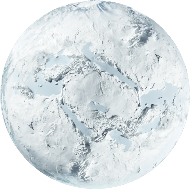 an image of the moon with a white background