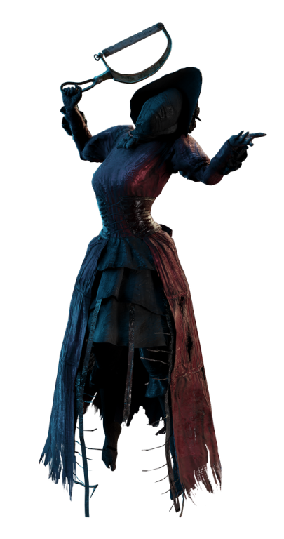 a woman dressed as a pirate holding a sword