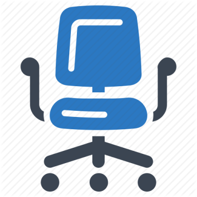 an office chair icon