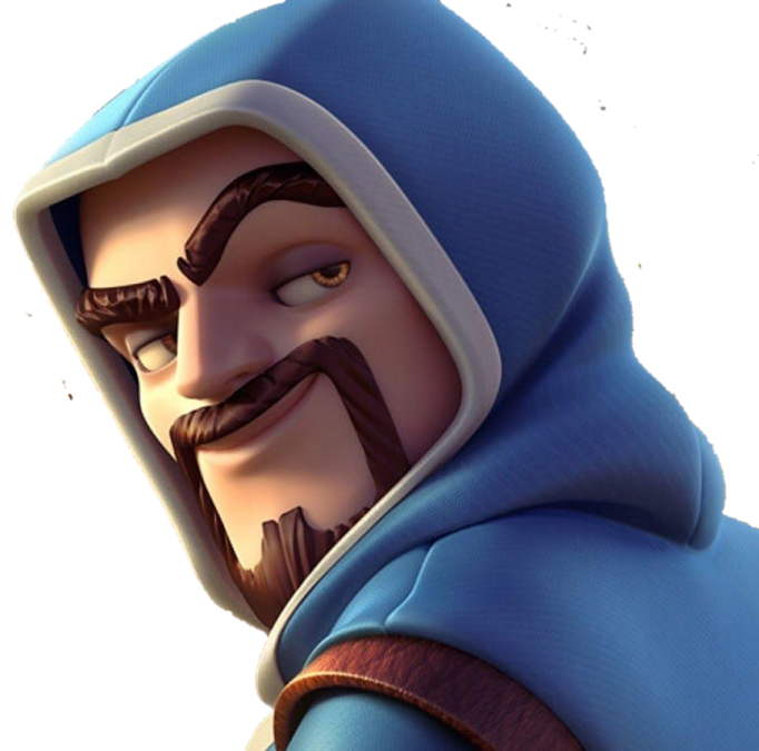 a cartoon character in a blue hoodie
