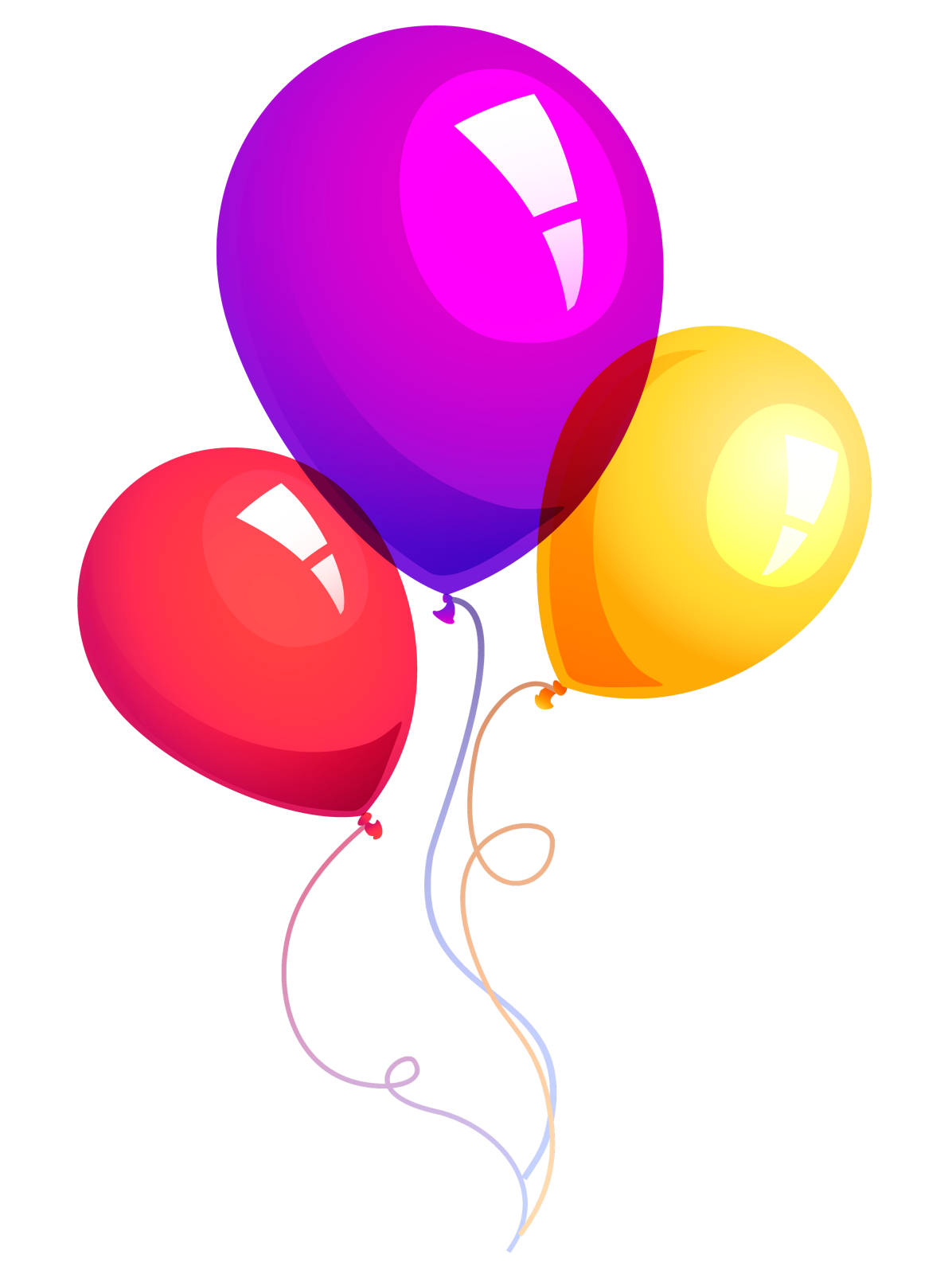 a bunch of balloons