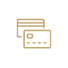 an image of a credit card on a white background