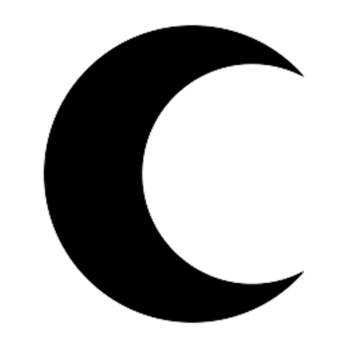 a black and white image of the moon
