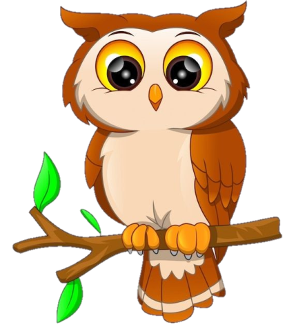 an owl sitting on a branch